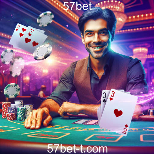 Explorando o Casino Ao Vivo no 57bet: A Experiência de Jogo Imersiva